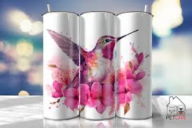 Flower Tumbler 8 Graphic By Pet Cave