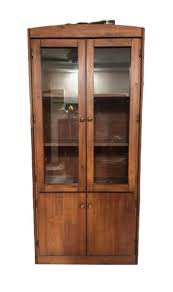 Wooden Glass Door Display Cabinet