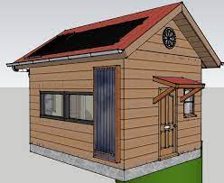 192 Sq Ft Off Grid Tiny Cabin Design