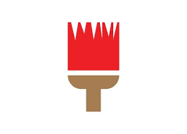 Paint Brush Tool Icon Design Template