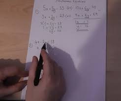 Simultaneous Equations Maths With Graham