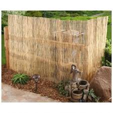 Natural Reed Garden Fence