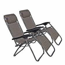 Set Of 2 Adjustable Zero Gravity Chair