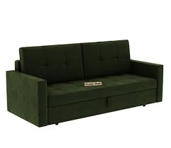 Seater Convertible Sofa Cum Bed Velvet