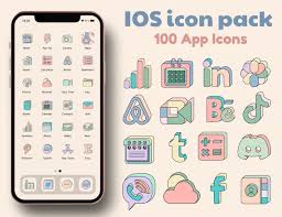 Pastel Ios 16 App Icon Pack With 100