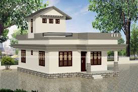Small Flat Roof House On Low Cost And 2