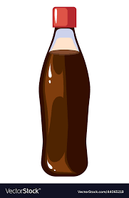 Soda Drink Glass Bottle Cartoon Cola