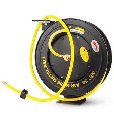 Rubber Air Hose Reel With Auto Rewind