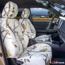 Custom Fit Camo Front Seat Covers For