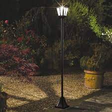 Solar Powered Victorian Style Lamp Post