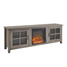 Door Tv Stand With Electric Fireplace