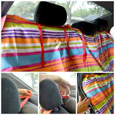 No Sew Diy Backseat Cover To Keep Your