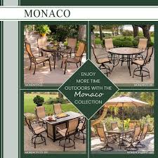 Hanover Monaco 7 Piece Aluminum Outdoor