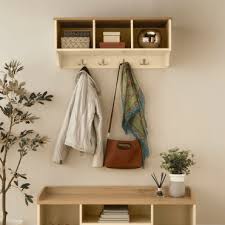 Coat Hooks Racks Shelves Wall