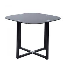 Pizza Glass Dining Table Set 5pcs