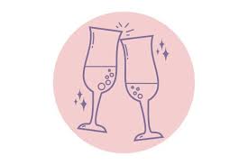 Champagne Glasses Highlight Icon Svg
