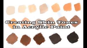 Create Skin Tones In Acrylic Paint