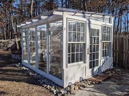 Greenhouse Made From Old Widows Is