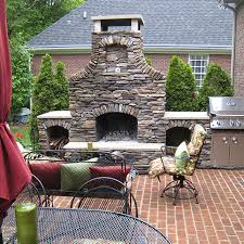 Outdoor Fireplace Kits 42 In Pre