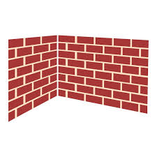 Brick Wall Icon Logo Vector Design Template
