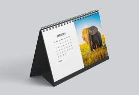 Elephant Desk Calendar 2024 Desktop