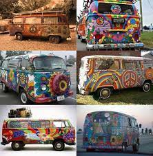 Hippie Camper Vw Camper Hippie Bus