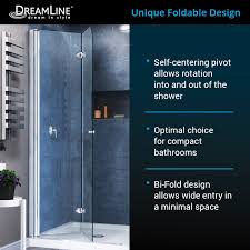 Aqua Fold Bi Fold Shower Door Dreamline