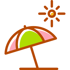 Sun Umbrella Vector Market Light