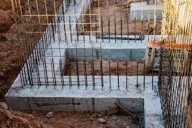 Monolithic Foundation With Metal