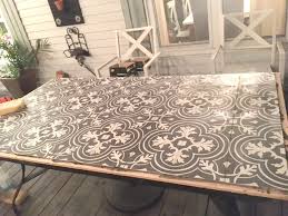 Diy Tile Tabletop Seeking Lavender Lane