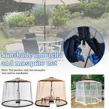 Patio Umbrella Mosquito Net Round