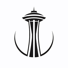 Vector Of The Iconic Space Needle In