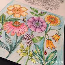 Flower And Garden Coloring Books For S