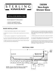 Installation Instructions Base I3838n