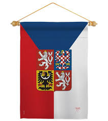 Czech Republic Nationality Garden Flag