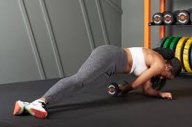 Oblique Workout With Dumbbells Mirafit