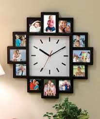 Wall Clock Photo Frame