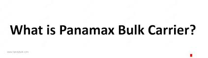 what is panamax bulk carrier handybulk