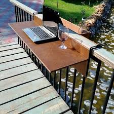 Space Saver Foldable Balcony Bar Table