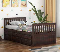 Buy Pear Kids Trundle Bed With Storage