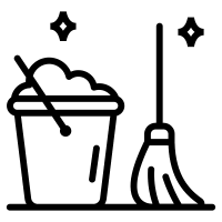Floor Cleaning Mop Icons Free Svg