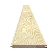 Calhome 3 4 In X 6 In X 7 Ft Wire Brushed Knotty Pine Tongue And Groove Siding Board 1 Pieces