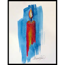 Lessons In Mixed Media Candlelight