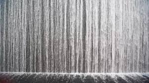 Indoor Waterfall Stock Footage