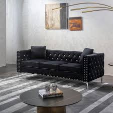 Straight Chesterfield Sofa