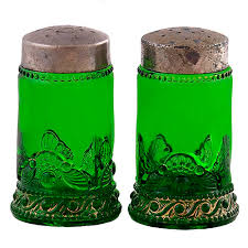 Eapg Salt And Pepper Shakers In The