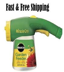 New Miracle Gro Garden Feeder Sprayer