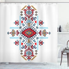 Ambesonne Tribal Shower Curtain