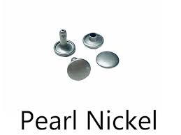 Pearl Nickel Matte Finish Rivet Rvt