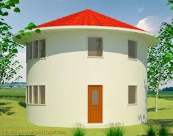Two Story Earthbag Roundhouse House